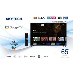 4K Smart ტელევიზორი SkyTech STV65N9200 GOOGLE TV 65 inch (165 სმ)