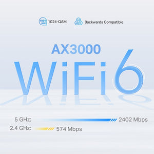 Wi-Fi როუტერი TP-Link Deco X50-5G(1-pack) 5G AX3000