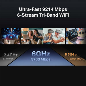 Wi-Fi როუტერი TP-Link Archer BE550 BE9300