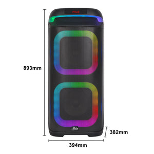 Bluetooth დინამიკი 2 მიკროფონით და პულტით OEM ZQS10220