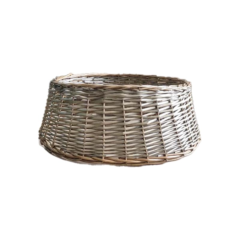 ნაძვის ხე ტალინი 195 სმ (DS-195) + საჩუქარი ნაძვის ხის მრგვალი მოწნული კალათა SKIRT-2