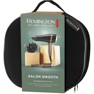 თმის ფენი Remington D6960GP Salon Smooth Hair Dryer Gift Pack Black