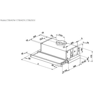 გამწოვი BEKO CTB 6407 X b300