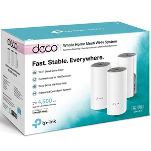 Wi-Fi როუტერი TP-Link DECO E4(1-PACK)