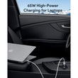 მანქანის დამტენი Aukey 65W CC-Y23 Enduro Type-C Dual 2-Port Car Charger - Gray