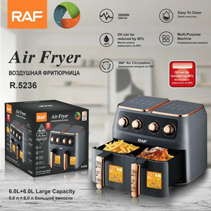 2 განყოფილებიანი აეროგრილი 7ლ Raf R.5236