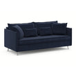 გასაშლელი დივანი სათავსოთი Galloway Dark Blue 195x98x90 სმ