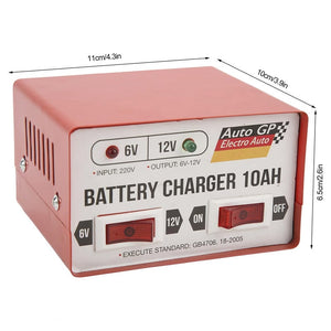 ავტომობილის აკუმულატორის დამტენი Battery Charger 10AH