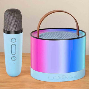 მინი Bluetooth დინამიკი RGB ფერებით და მიკროფონით OEM K52