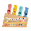 სათამაშო ჩასაბერი საკრავი EurekaKids Rainbow PanPipe R3511
