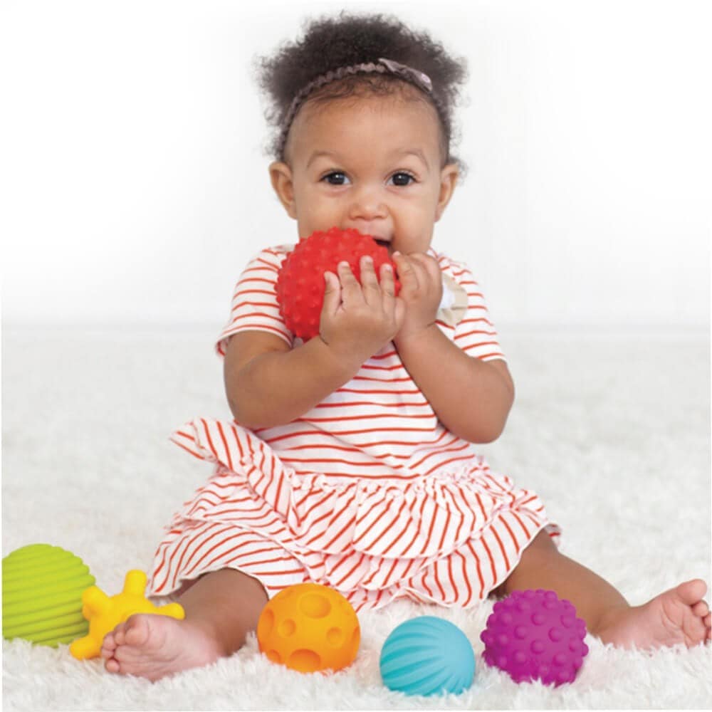 სათამაშო მასაჟორი ბურთები EurekaKids Baby Sensory Balls R0003