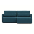 კუთხის გასაშლელი დივანი Athenry Turquoise 213x167x86 სმ