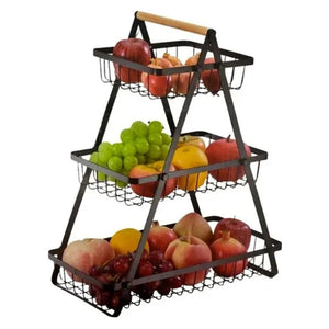 ხილ-ბოსტნეულის ორგანაიზერი კალათა Storage Rack