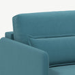 დივანი Tampere Turquoise 215x119x86 სმ