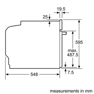 ჩასაშენებელი ელ. ღუმელი BOSCH HUA736EG0T
