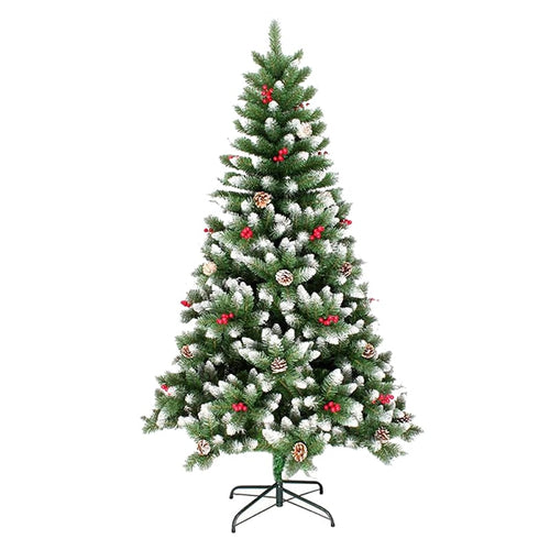 ნაძვის ხე დათოვილი, გირჩით და კენკრით 180 სმ-დან 240 სმ-მდე