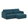 კუთხის გასაშლელი დივანი Athenry Turquoise 213x167x86 სმ