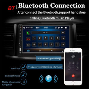 Bluetooth მაგნიტოფონი Touch Screen ეკრანით OEM 7023B