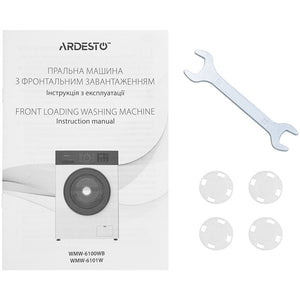 სარეცხი მანქანა 6კგ ARDESTO WMW-6100WB კლასი: A++