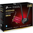 Wi-Fi ადაპტერი TP-Link Archer TXE75E 6E Bluetooth 5.3 PCIe Adapter