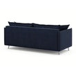 გასაშლელი დივანი სათავსოთი Galloway Dark Blue 195x98x90 სმ