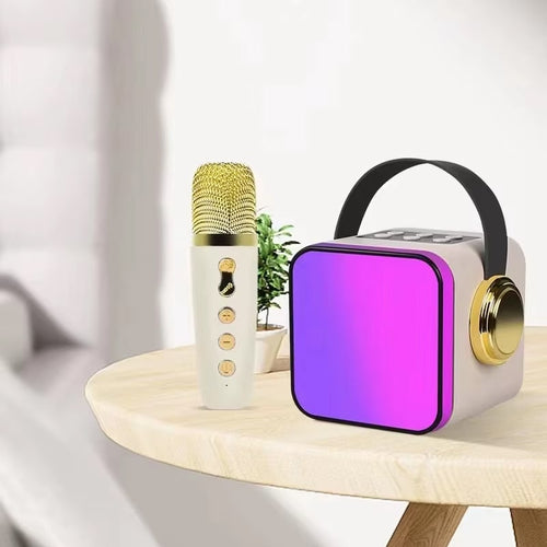 მინი Bluetooth დინამიკი RGB ფერებით და მიკროფონით OEM ZX-03