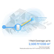 Wi-Fi როუტერი TP-Link Deco X50-5G(1-pack) 5G AX3000