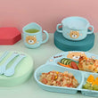 ბავშვის საუზმის 7 ცალიანი კომპლექტი Bear Children Tableware 8541