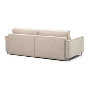 კუთხის გასაშლელი დივანი სათავსოთი Liverpool Beige 230x170x86 სმ