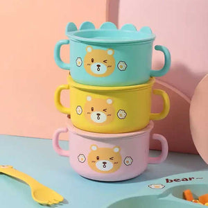 ბავშვის საუზმის 7 ცალიანი კომპლექტი Bear Children Tableware 8541