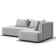 კუთხის დივანი Vila Verde Gray 270x172x86 სმ