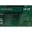 108 ნაჭრიანი პროფესიონალური ხელსაწყოების ნაკრები Rock FORCE 48320 RF-41082-5L