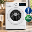 სარეცხი მანქანა 8კგ TOSHIBA ინვენტორული ძრავით TW-BN90C4UZ(WK)