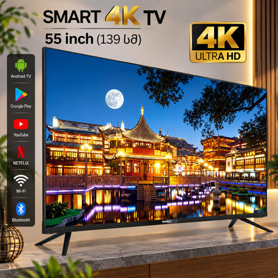 Smart 4K ტელევიზორი MARAZZI ML55UG74C 55’’ (140სმ)