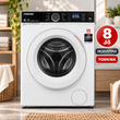სარეცხი მანქანა 8კგ ინვენტორული ძრავით TOSHIBA TW-BK90G4UZ(WK)