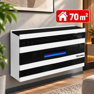 70მ² გაზის გამათბობელი Fujiyama FHS 9000 MFC White