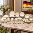 გერმანული ფაიფურის ჭურჭლის ნაკრები Isabel Royal Cashmere 98PCS