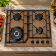 გაზქურის ჩასაშენებელი ზედაპირი MARAZZI MVBH-G60S4(BRG)