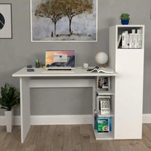 სამეცადინო/კომპიუტერის მაგიდა თაროებით და სათავსოებით Gelens IS0636