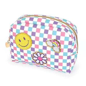 საბავშვო კოსმეტიკის ჩანთა Make It Real Fashion Bag with Patches 1460MR