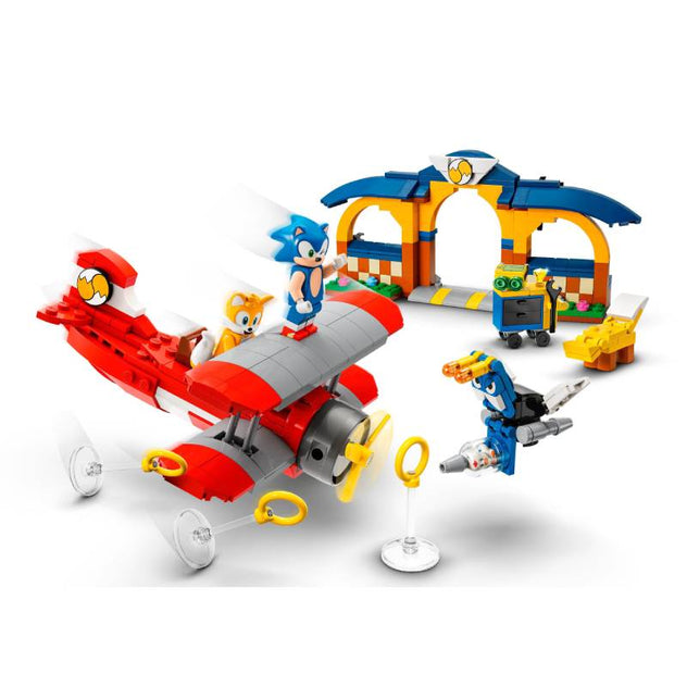 სათამაშო LEGO Sonic the Hedgehog Tails' Workshop and Tornado Plane 76991