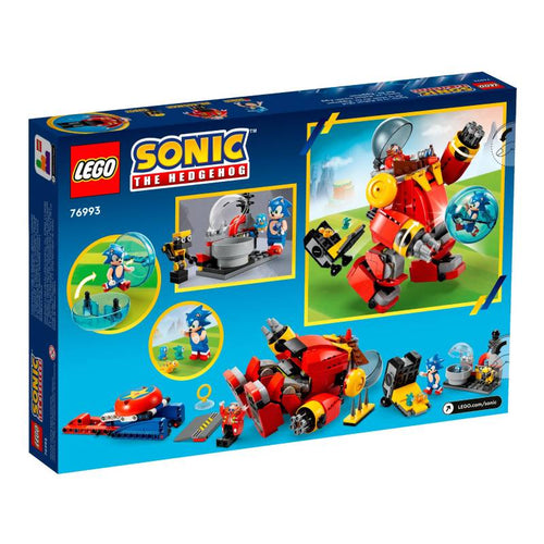 სათამაშო LEGO Sonic the Hedgehog Sonic vs. Dr. Eggman's Death Egg Robot 76993