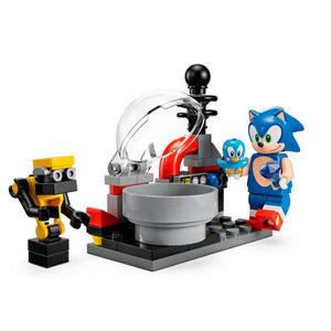 სათამაშო LEGO Sonic the Hedgehog Sonic vs. Dr. Eggman's Death Egg Robot 76993