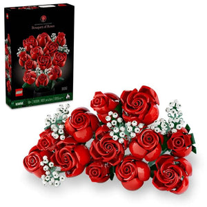 სათამაშო LEGO Icons Bouquet of roses 10328