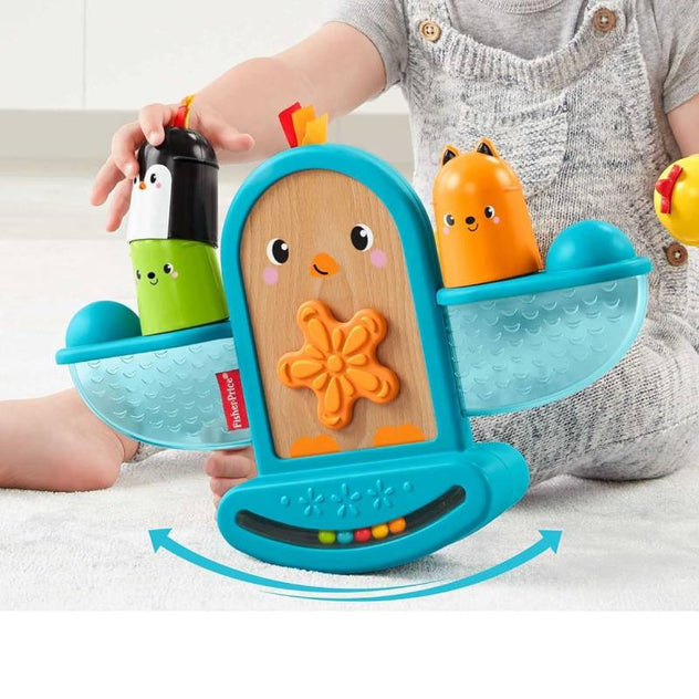 საბავშვო სათამაშო Fisher Price Stack and Rattle Birdie