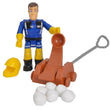 სათამაშო თოვლის მანქანა Simba Fireman Sam Mercury Snow Quad with Figure