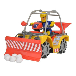 სათამაშო თოვლის მანქანა Simba Fireman Sam Mercury Snow Quad with Figure