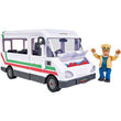 სათამაშო ავტობუსი და საგზაო ნიშნები Simba Fireman Sam Trevor's Bus with Figure