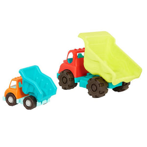 სათამაშო სატვირთო მანქანების ნაკრები Btoys DUMP TRUCK AND SMALLER TRUCK BX4509Z