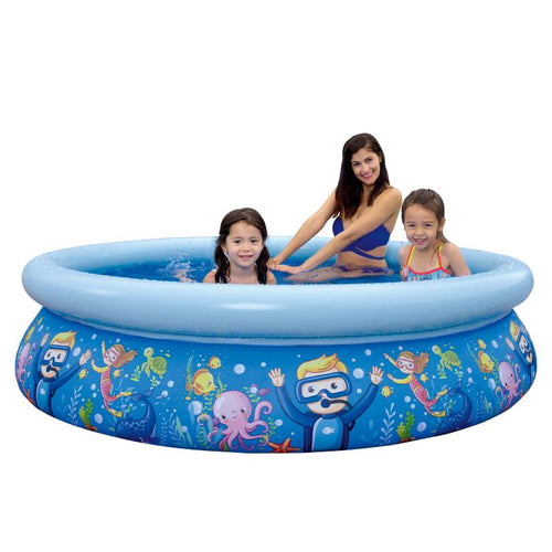 გასაბერი მრგვალი აუზი 885 ლ AVENLI Sea World Pool 17788